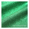 glitter faux leather fabrics PU shoe leather